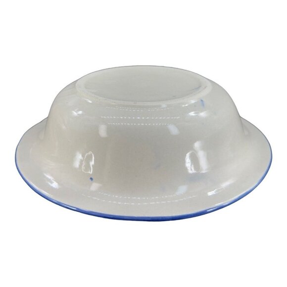 Hand Made Polish Pottery Bowl Dish Poland Ceramic Colorful Pattern Hand Painted - Picture 5 of 12